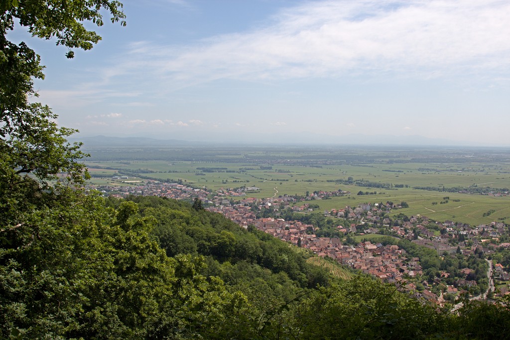 ribeauville hdr france frankrijk elzas vogezen vosges haut-rhin haut rhin Sinnplatz kasteel chateau Girsberg Saint Ulrich Haut-Ribeaupierre